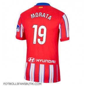 Atletico Madrid Alvaro Morata #19 Replika Hemmatröja 2024-25 Kortärmad